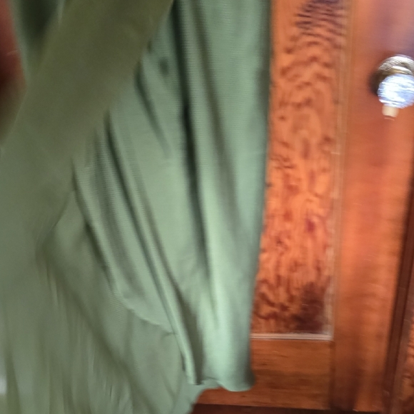 Ted Baker pohshan Keyhole Detail Midi Dress in khaki-Green - Picture 5 of 10